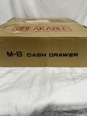 M-S Cash Drawer Printer Driven Keys Included Black CF-405BX-M-B URUB-9