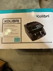 Kolibri Automatic Bill Counter with UV Detection Excellent Condition!