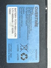 Zebra TC720L-0ME24B0-NA3 Mobile Scanner W/ Battery included