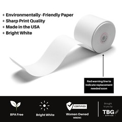 3 1/8&Prime; x 230&prime; Thermal POS Receipt Paper – 30 Rolls