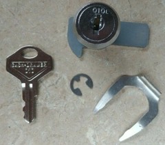 M-S 010L Left Turn Lock & Key Set – Fits MS Cash Drawers Stamped w/ 010L