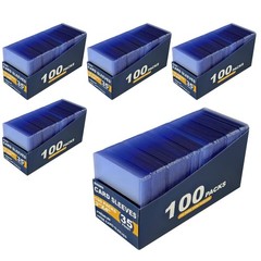 500 Hard Card Sleeves Card Toploaders for Protection for Baseball Football Pr…