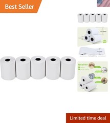 2 1/4&Prime; x 50&prime; Thermal Receipt Papers, 10 Rolls per Carton, 48g Weight, Biodegr…