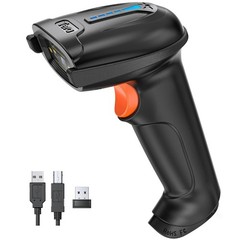 Tera D5100 2D Wireless Barcode Scanner QR Code USB Battery Indicator