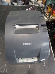 READ EPSON TM-U220B M188B Dot Matrix POS Receipt Printer w Power Adapter