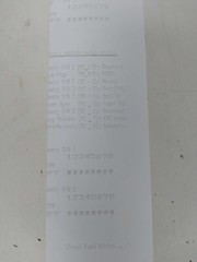 Bixolon SRP-275IIA receipt printer with adapter and power cord included