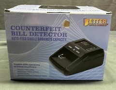 Counterfeit Bill Detector Machine with LCD Display. Tested‼️