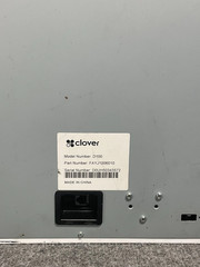 Clover D100 POS System White Cash Drawer Screen Printer Used