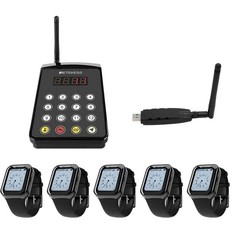 Retekess TD113 Waitress Pager System Restaurant Pagers for Servers 262ft