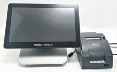 Oracle Micros Workstation 6 I5 15.6&Prime; 8GB 7321804(650) PoS Terminal W/Epson TM…