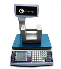 Price Computing Scale with Pole Legal for Trade CPTH , 30 lb 60 lb