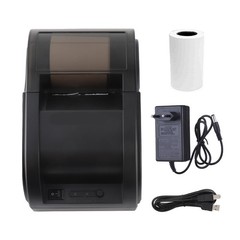 Bisofice Desktop 58mm Thermal Receipt Printer Wired Barcode Printer USB Con JMQG