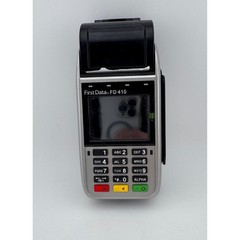 First Data FD410 Credit Card Terminal POS Machine With Printer UNTESTED