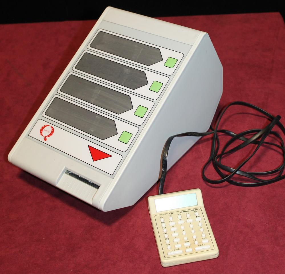 Q-matic BP2884 256KB Ticket Voucher Receipt Thermal Printer KT2143-33 Ships Free