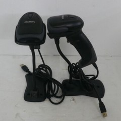 POSX ION-SG1-BCU-S Barcode Scanner with Stand lot of 2