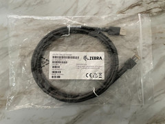 Shielded USB Cable CBA-U21-S07ZBR for Zebra Scanner – New