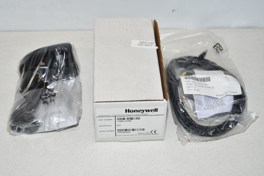 ^ Honeywell 1300G-2USB Handheld 1D Barcode Scanner with USB Cable