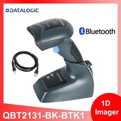 Datalogic QBT2131-BK-BTK1 USB Wireless 1D Handheld Barcode Scanner with Stand