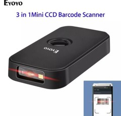 Eyoyo EY-009C Bluetooth Wireless 1D CCD Barcode Scanner for Phone Tablet PC