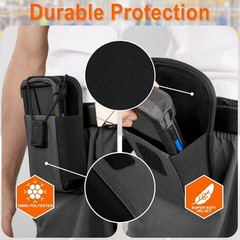 Military-Grade Scanner Holder with Belt Clip for Zebra Mobile Computers