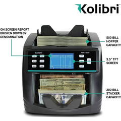 Kolibri KBR-1500 Bank Grade Bill Counter | Hardware Failures, needs to be fixed