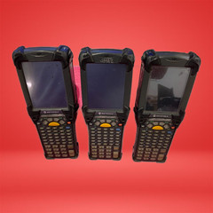 Lot of 3 Symbol Motorola MC9090-G Wireless Laser Barcode Scanners WinCE 5.0