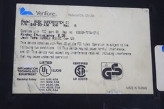 VeriFone Ruby Supersystem II Gemstone POS System P040-03-430