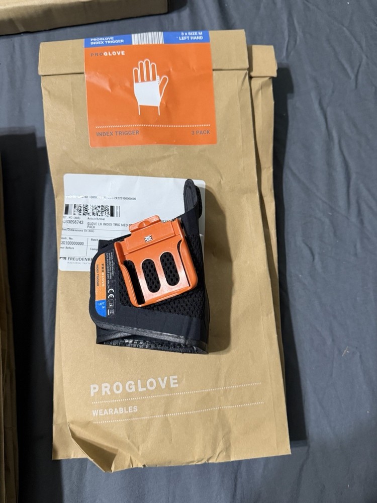 3-Proglove Hand Strap Trigger Wearables (Left Hand) Medium Adjustable Size Strap