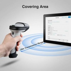 Inateck Barcode Scanner Bluetooth Wireless Barcode Reader Auto Scanning BCST-70