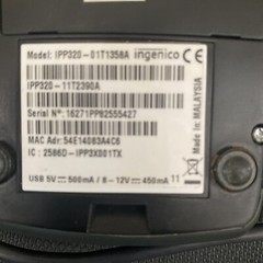 Ingenico iPP320 Payment Terminal
