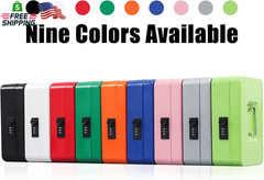 KYODOLED Large Cash Box with Combination Lock,Safe Metal Box for Money, Storage