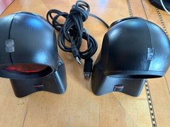 Lot Of Two Honeywell Orbit MK7120 Omnidirectional USB Barcode Scanner – Black…