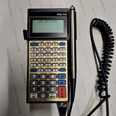 TELXON PTC-710 HAND HELD BAR CODE SCANNER with Wand/Pen*Very Clean*Tested Works