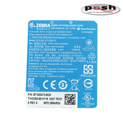 Zebra OEM Battery for Zebra TC22 and TC27 – Part Number: BT-000473-0020