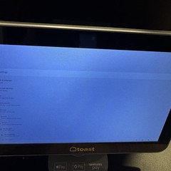 Toast Flex POS TT200 Dual Screen System, Card Reader, Printer, Cash Drawer RESET