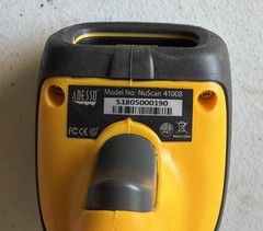 (LOT OF 2) Adesso NuScan 4100B Bluetooth Waterproof CCD Barcode Scanner