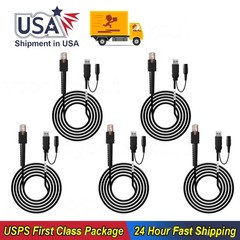 5/10PC USB Power Cable 3M for Zebra DS3678 DS3600 DS3608 DS8108 LI3608 LI3678