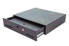 ControlTek Metal Cash Drawer, 10 Compartments, Black, Secure – $87.99