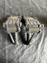 Lot of 2 Symbol MC9090-G Handheld Barcode Scanners-Powers On-Untested