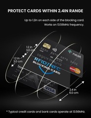  » Blocking Card 6 Pack, Contactless NFC Debit Credit Card Protector « 