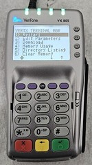 Lot of 5 VeriFone VX805 CTLS Pin Pad Chip/Card Reader W/ Power Cord