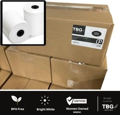3 1/8” x 230&prime; Thermal Paper Rolls – BPA FREE – MADE IN USA – Receipt paper ro…
