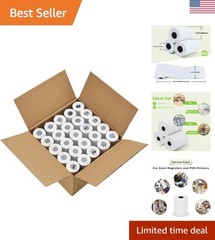 Efficient 2-1/4&Prime; x 50&prime; Thermal Paper Rolls – 100 Count for Fast-Paced Businesses
