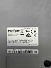 VERIFONE UX100 M159-100-01-WWB Keypad Display