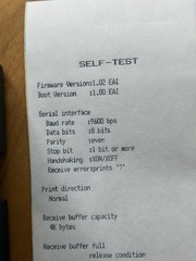 Epson TM-U220B M188B Kitchen Receipt Printer Serial Interface No Power Supply