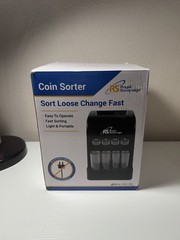 Royal Sovereign Battery Operated Coin Sorter (DCB-175B),Black