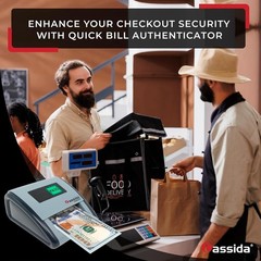 Fast and Reliable Counterfeit Detector – Compact & Lightweight for Business Use