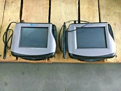 Lot of (2) Verifone MX 870 Credit Card Readers w/stylus&rsquo; only, Chip or Swipe !