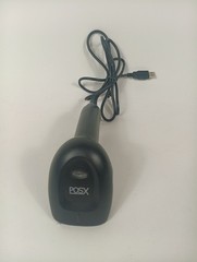 Pos-X Evo Laser Barcode Scanner USB Tested Working Black