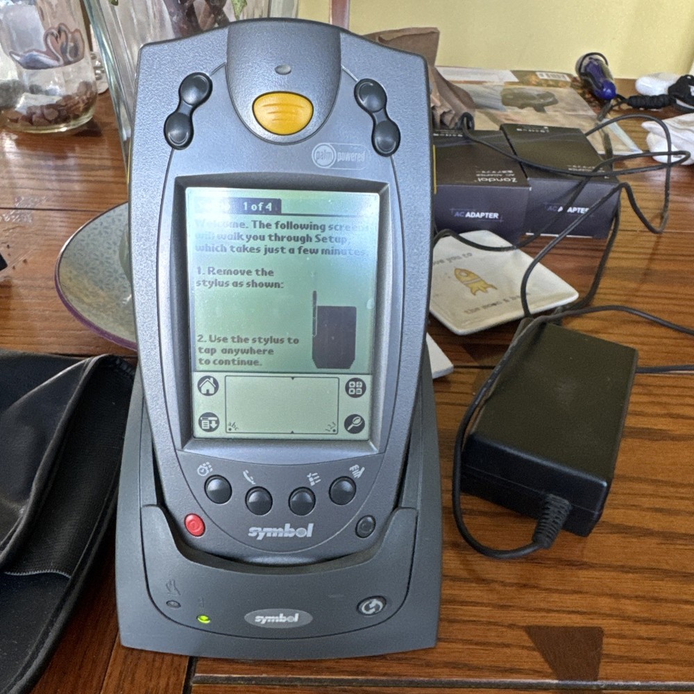 Symbol Palm OS SPT1700-ZRG80200 Barcode Scanner (No Charging Cable)